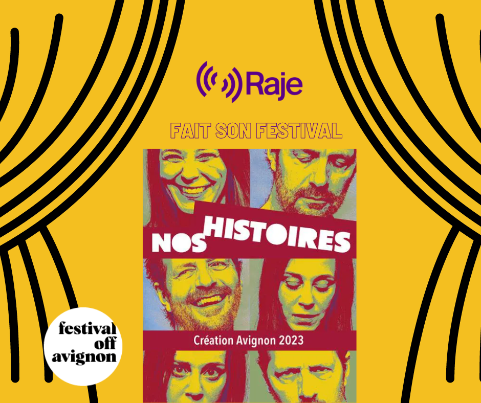 Raje Fait Son Festival /// Nos Histoires avec Giorgia Sinicorni au micro de Pierre Avril